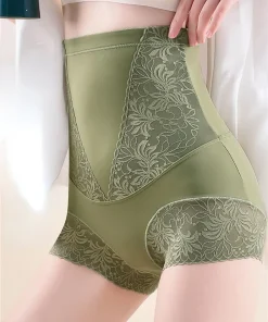 Casual Seamless Postpartum Slim Butt Lifter Brief High Waist Panties Unique Fiber Lace Shape wear