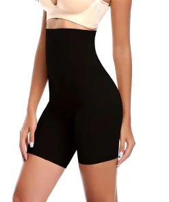 Cotton Blend Ultra-Breathable Shorts High Waist Body Shaper