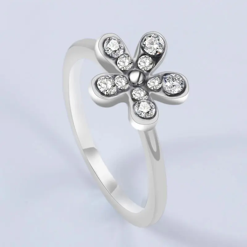 Fashion Flower Crystal Ring - Image 6