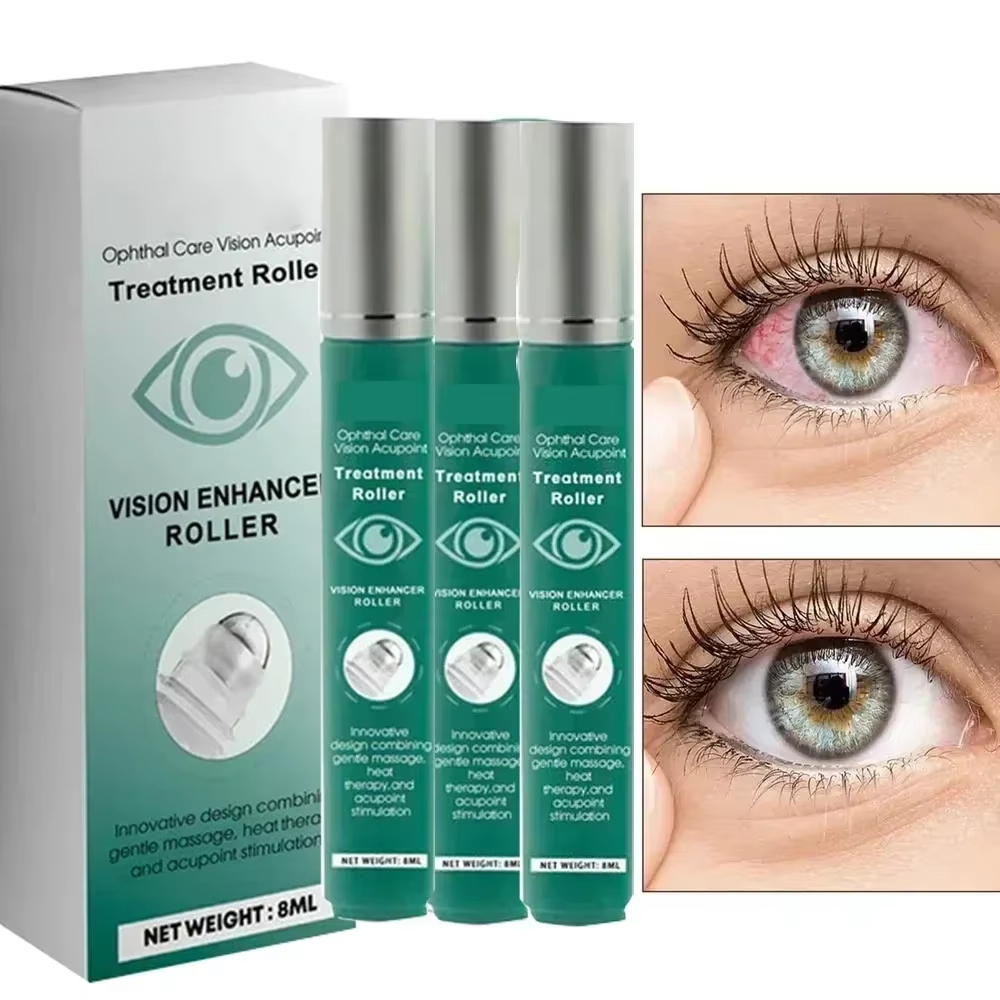 3pcs Triple Pack Detox Cleansing Relieves Eye Discomfort Fatigue Cool Eye Drops