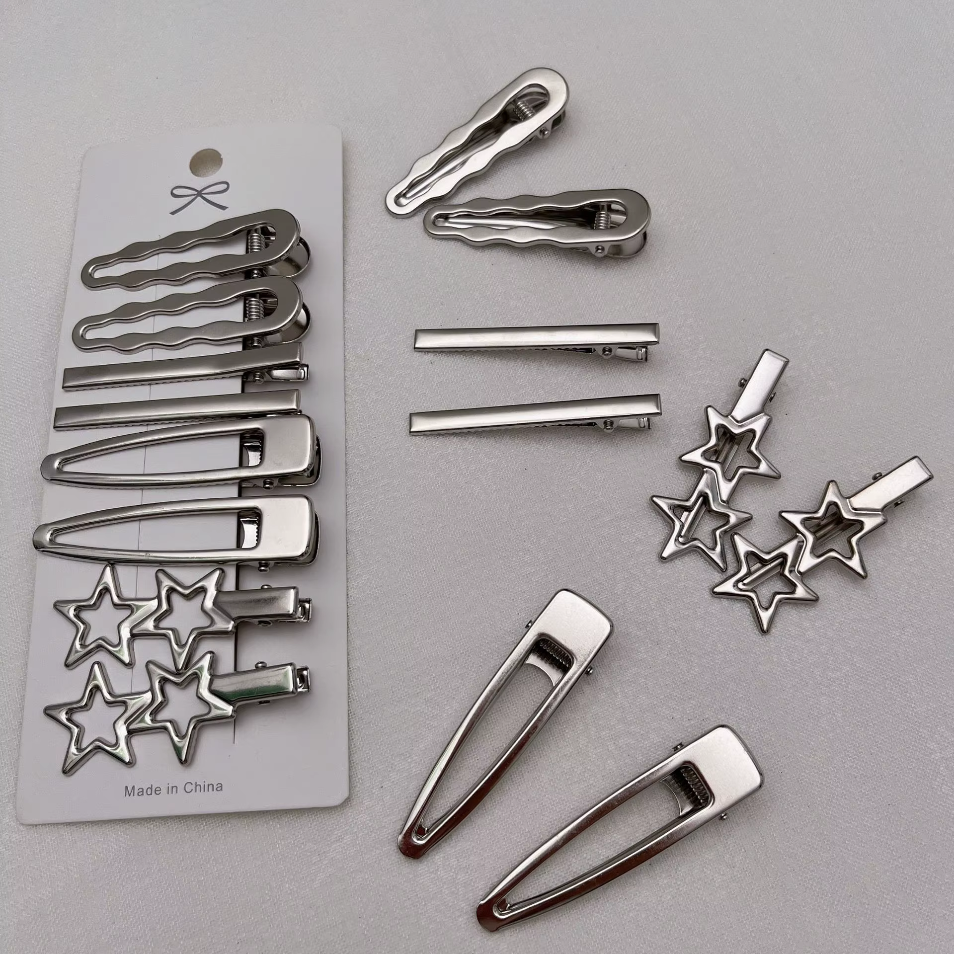 Metal Hair Clips Personality Bangs Side Headwear Barrettes Hairclip Styling Accessories - Image 5