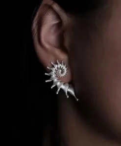 Vintage Style Geometric Copper Party Gifts Stud Earrings